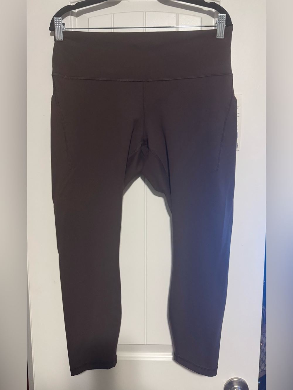 Lululemon Wunder train High-Rise Espresso Leggings Sz 14 25”